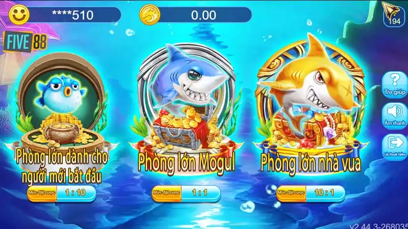 Chúa tể đại dương – Thử sức cùng game bắn cá đổi thưởng cực vui
