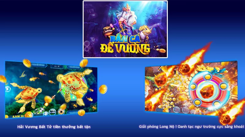 Bắn cá đế vương – Bắn cá truy tìm kho báu biển khơi