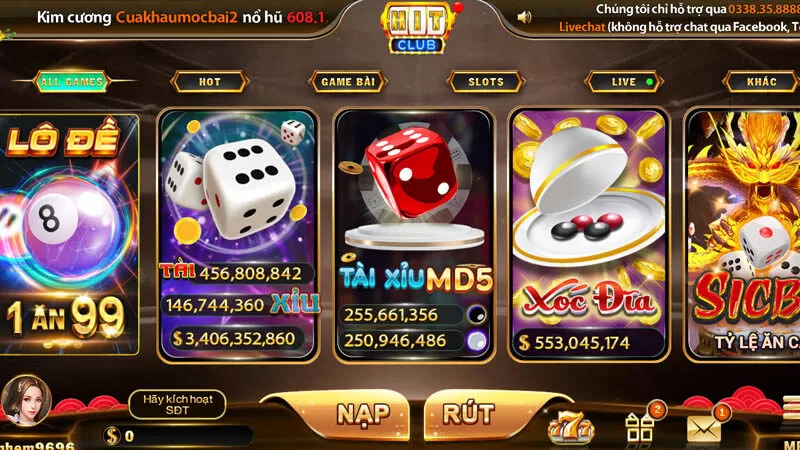 Cổng game Hitclub – Sức hút không thể cưỡng lại