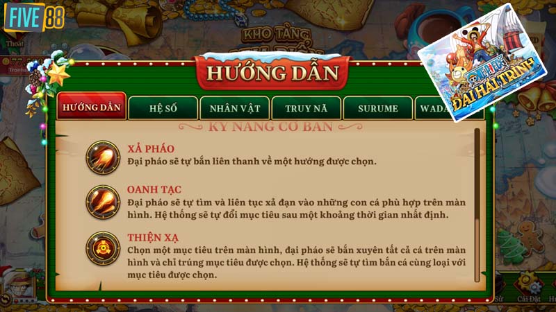 Tìm hiểu tận dụng kỹ năng mới của vũ khí Đại hải trình