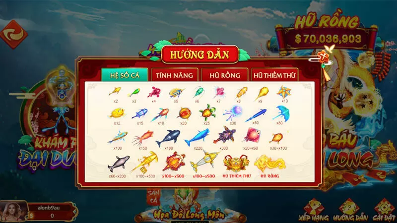 Bắn cá Thủy cung đổi thưởng – Trò chơi tuyệt đẹp